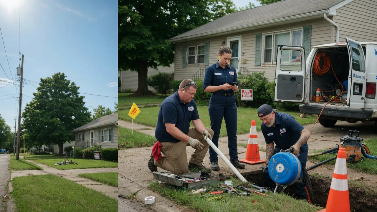 Sewer Line Repair in Bruce Crossing, MI near me